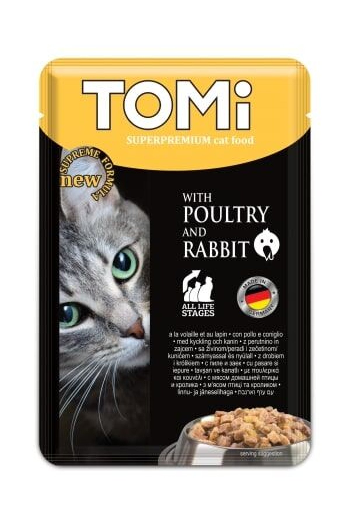 Kedi Kümes Hayvanı & Tavşan Pouch Mama 100gr