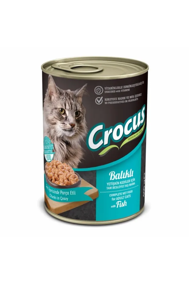 Yetişkin Kedi Balıklı Yaş Mama 400g