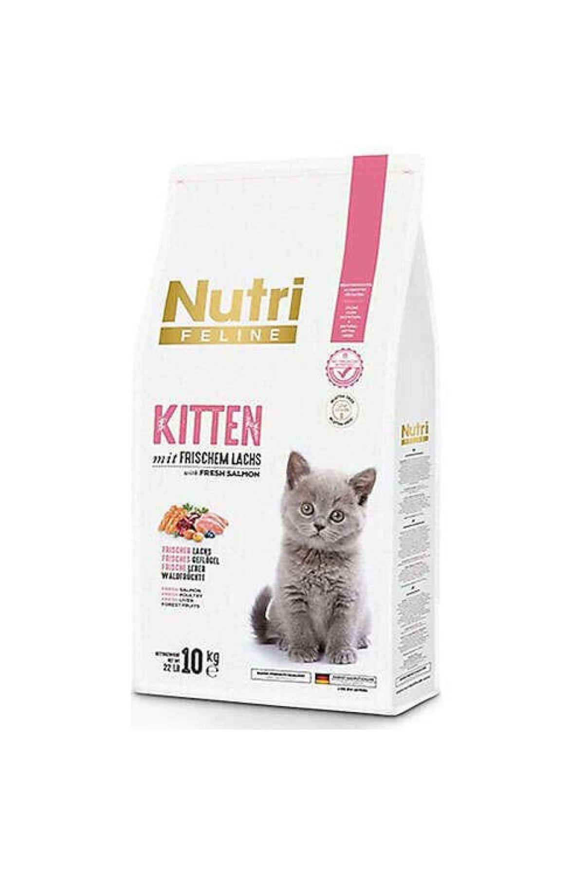Kitten Yavru Glutensiz Kedi Maması 10 Kg