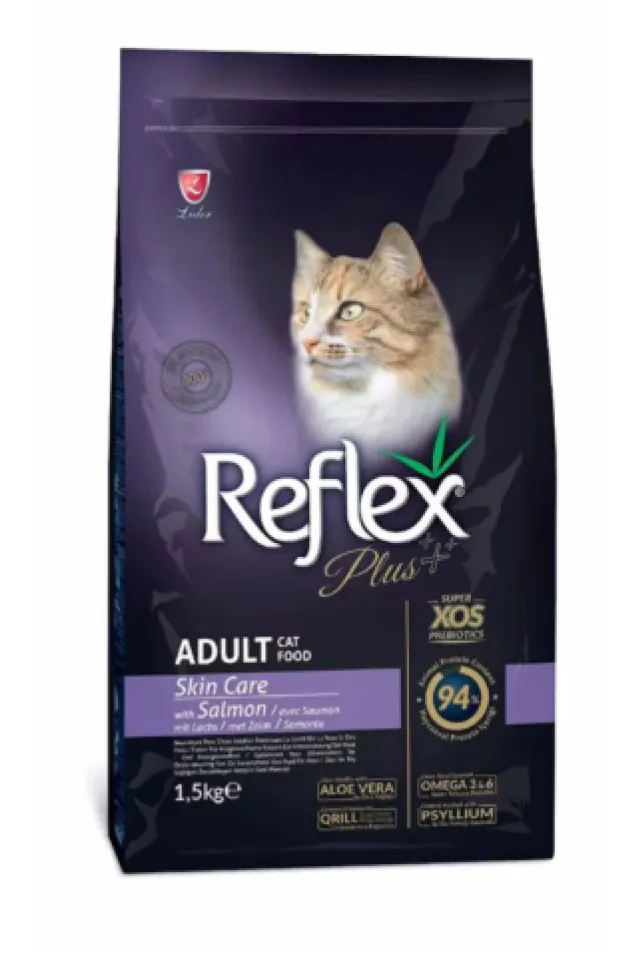Reflex Skin Care Somonlu Yetişkin Kedi Kuru Maması 1,5 Kg