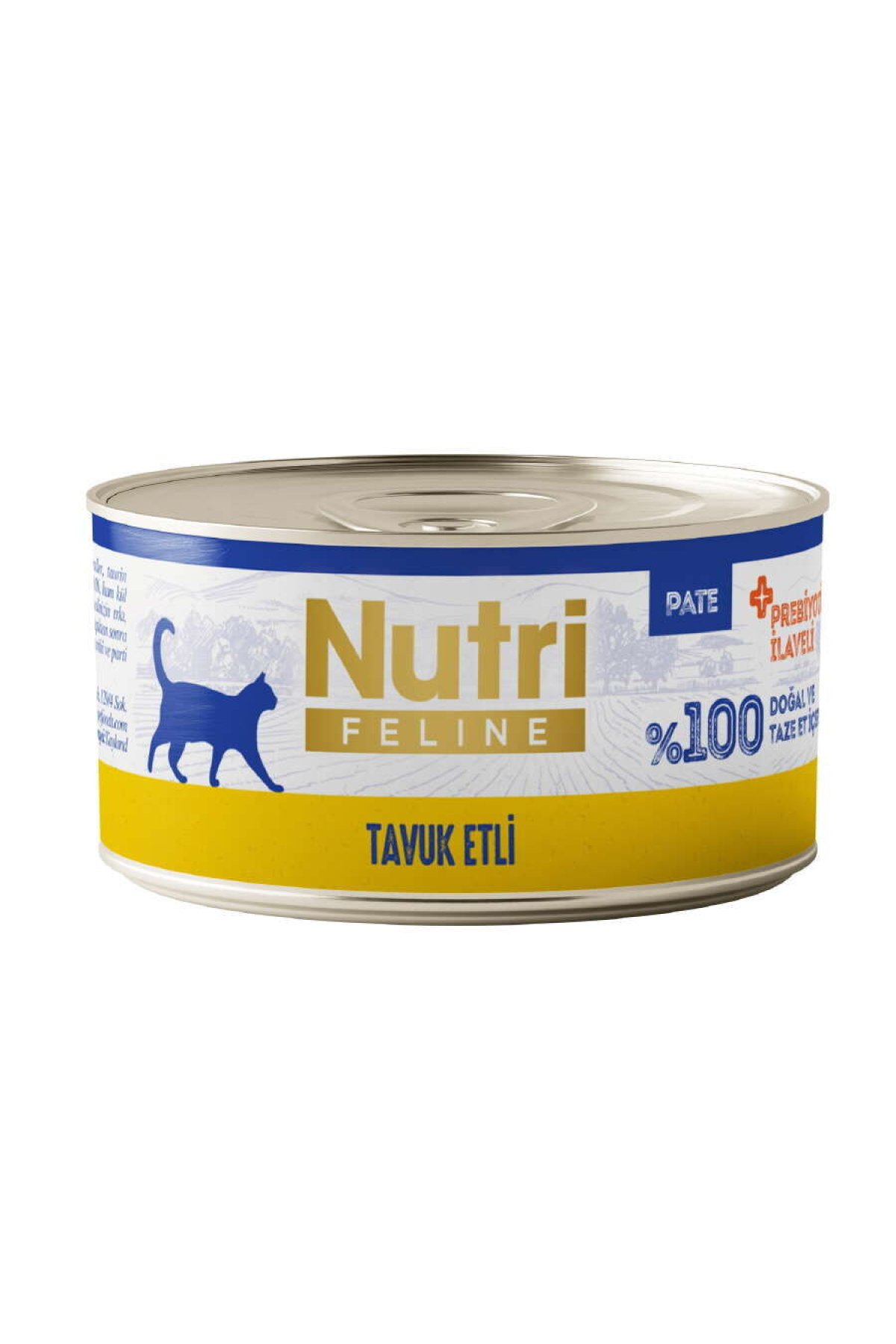 Pate Tavuk Etli Tahılsız Kedi Konservesi 70 Gr
