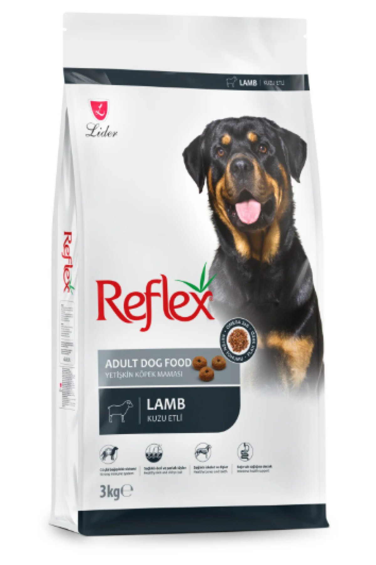 Kuzu Etli Yetişkin Köpek Maması 3 kg