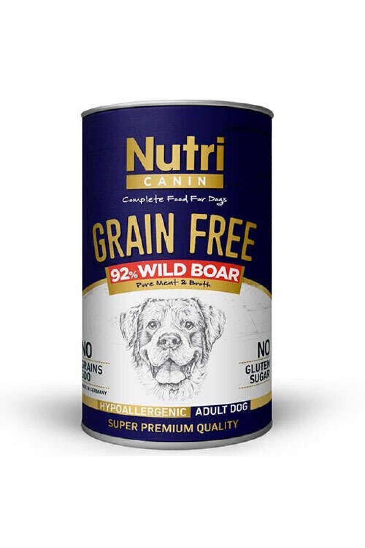 Grain Free Tahılsız Yaban Domuzu Köpek Konservesi 400 Gr