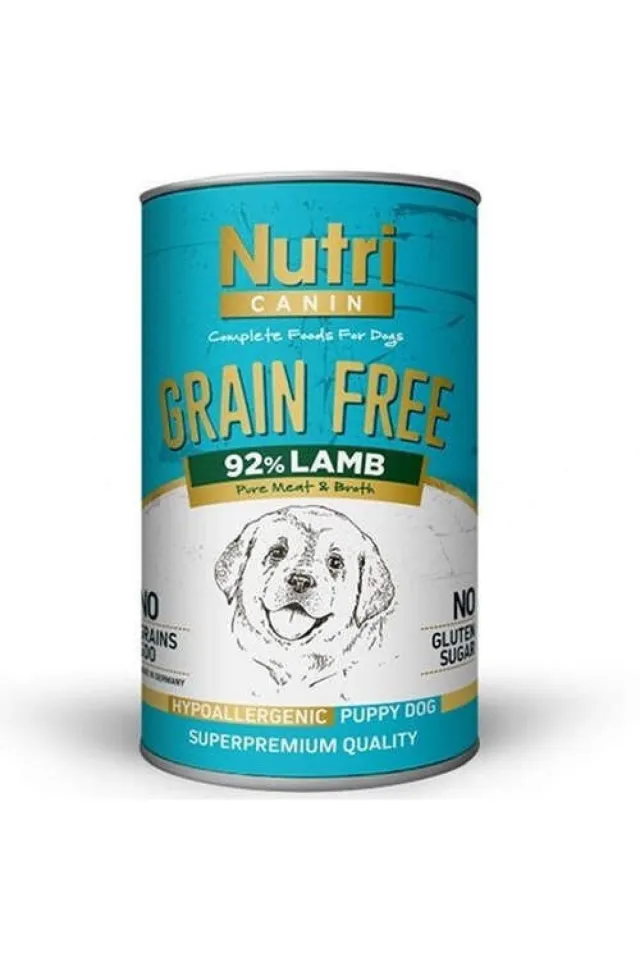 Puppy Grain Free Tahılsız Kuzu Etli Yavru Köpek Konservesi 400 Gr
