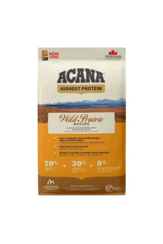 Wild Prairie Tahılsız Tavuk ve Balıklı Yetişkin Köpek Maması 11,4 kg