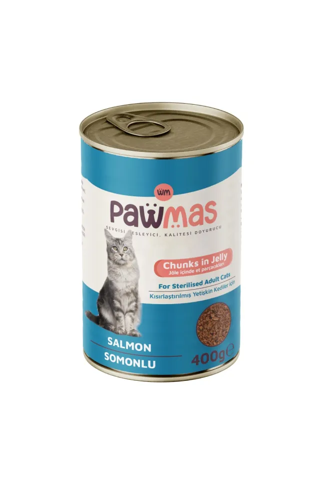 Somonlu Kısırlaştırılmış Yetişkin Kedi Konservesi 400 gr