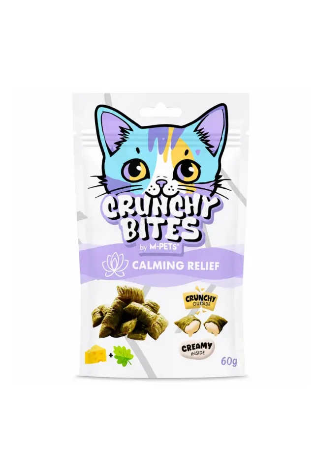 Crunchy Bites Calming Relief Sakinleştirici Etkili Fonksiyonel Kedi Ödül Maması 60gr