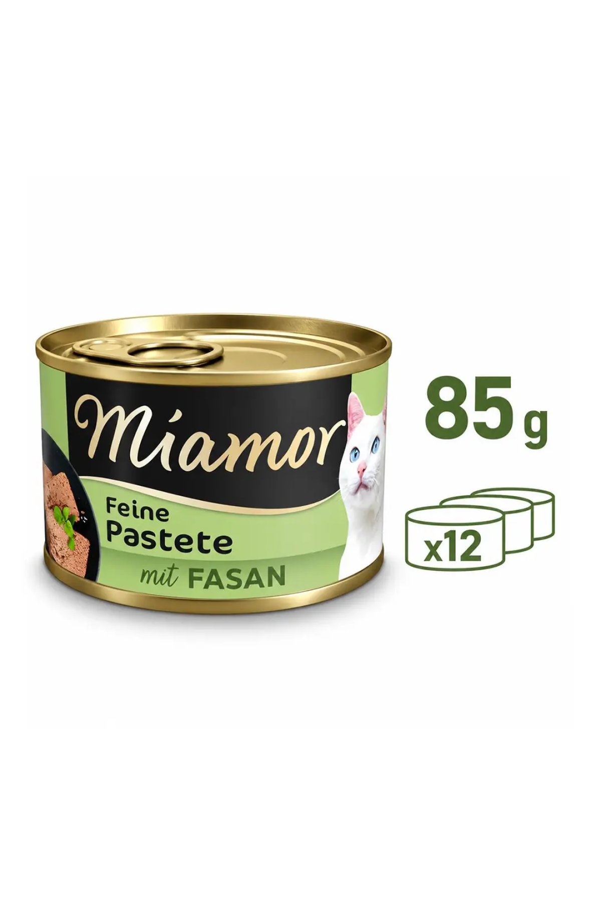 Pastete Sülünlü Konserve Kedi Maması 85gr 12li Paket