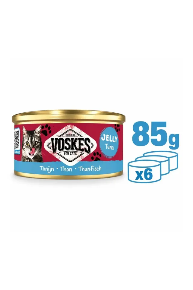 Ton Balıklı Konserve Kedi Maması 85gr 6lı Paket