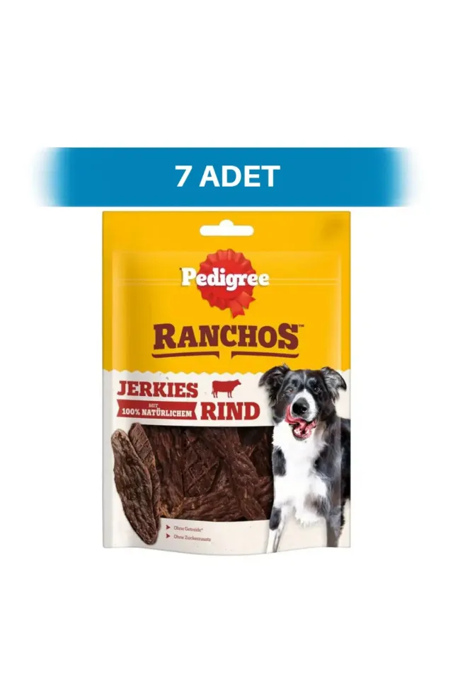 Ranchos Sığır Etli Köpek Ödül Maması 7 x 70 gr