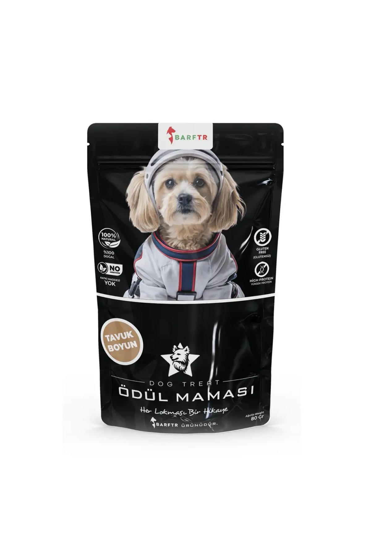 Tavuk Boyun Köpek Ödül Maması 80 gr