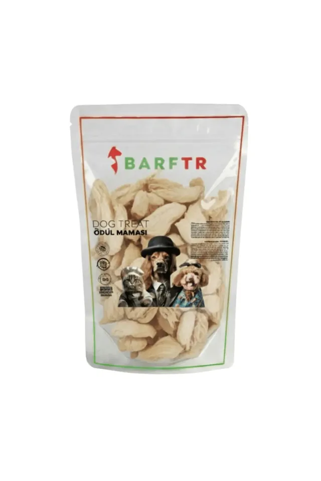 Tavuk Göğüs Eti Parçaları Kedi Ödül Maması 500 gr