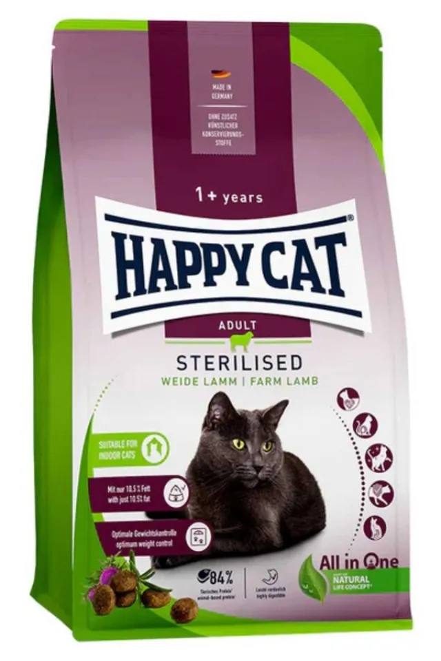 Weide Lamm Kuzu Etli Kısırlaştırılmış Kedi Maması 1,3kg