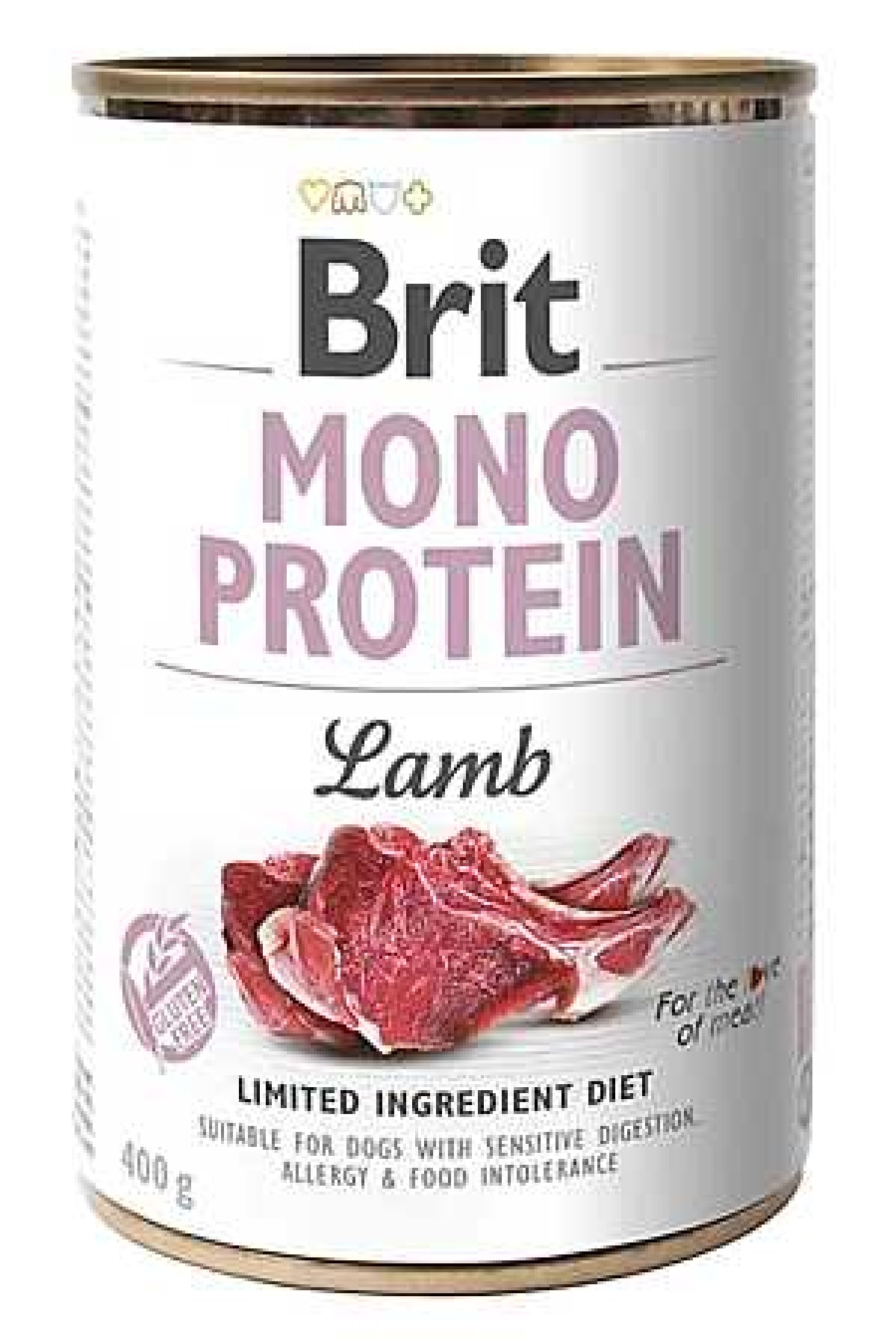 Care Mono Protein Köpekler İçin Kuzu Etli Konserve 400gr