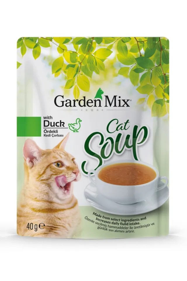 Gardenmix Ördekli Kedi Çorbası 40gr