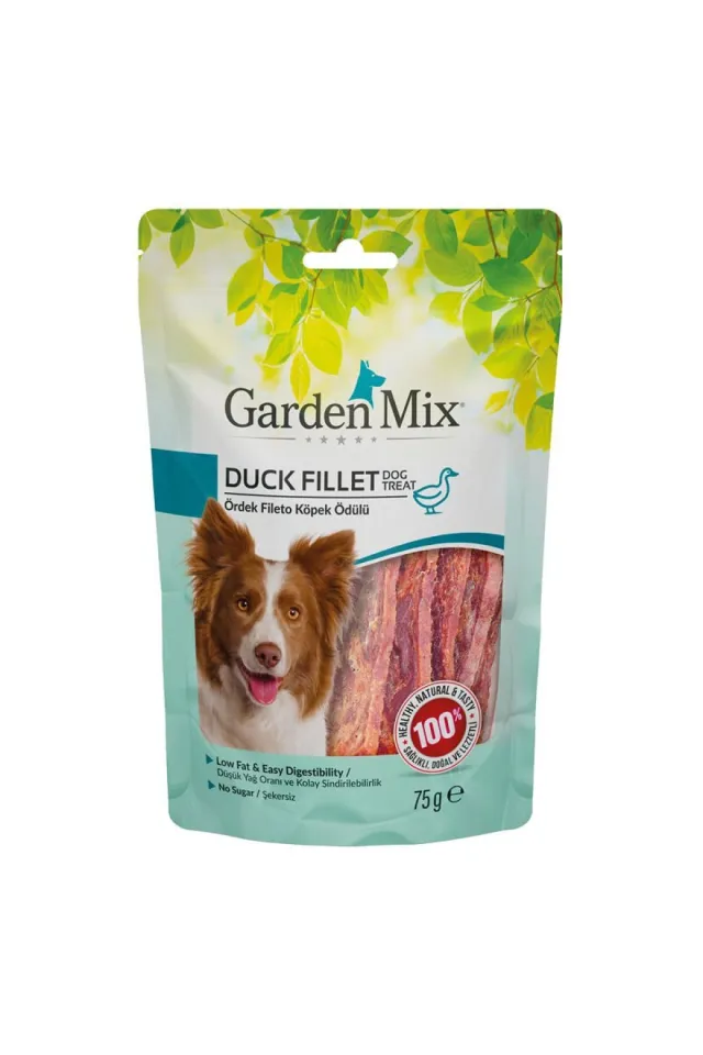 Garden Mıx Ördekli Fileto Köpek Ödülü 75 Gr