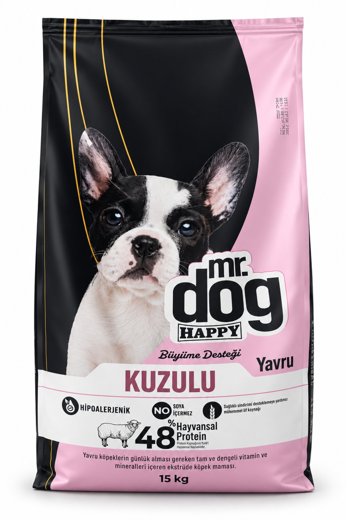 Kuzulu ve Pirinçli Yavru Köpek Maması 15 Kg