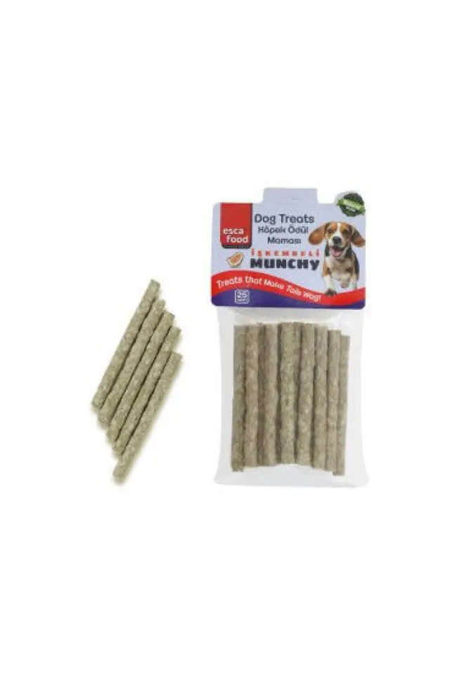 Food İşkembeli Munchy Köpek Ödülü 12 Cm (25Li Paket)