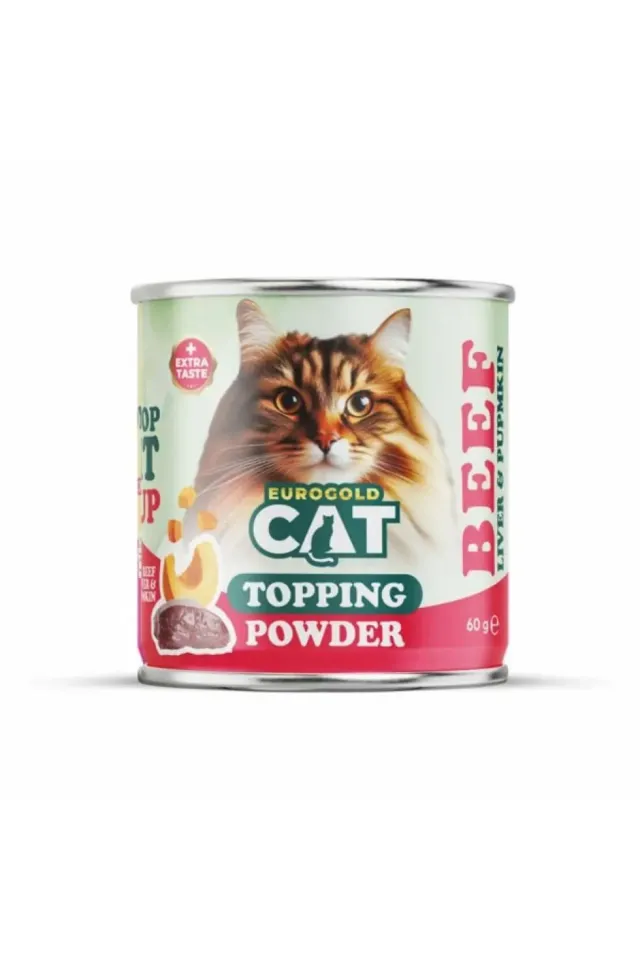 Cat Topping Powder Dana Ciğerli Mama Tozu 60 Gr