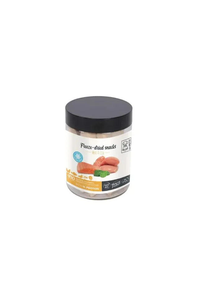 Freeze Dried Dondurularak Kurutulmuş %100 Et ve Balıklı Köpek Ödülü 30 Gr