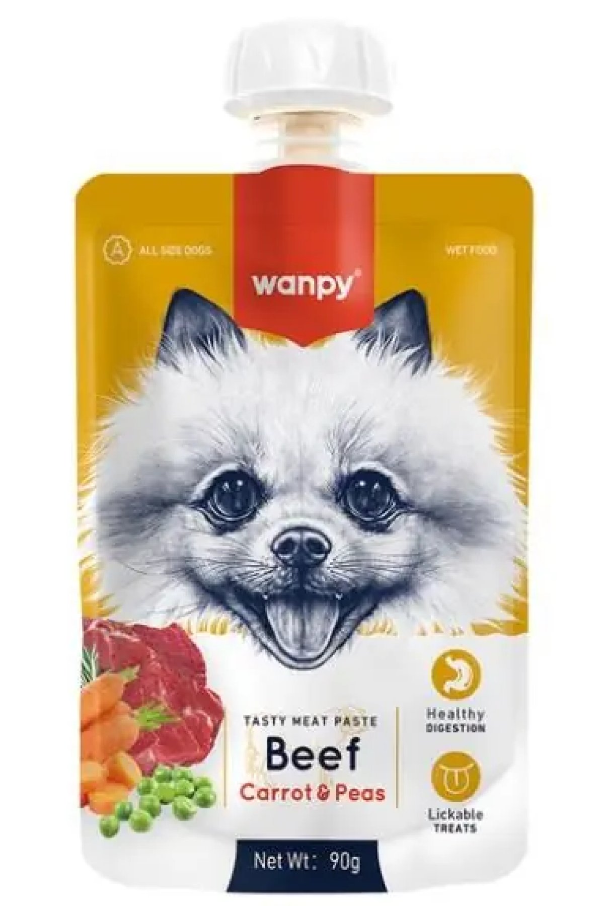 Taze Sığır Etli ve Havuçlu Köpek Et Ezmesi