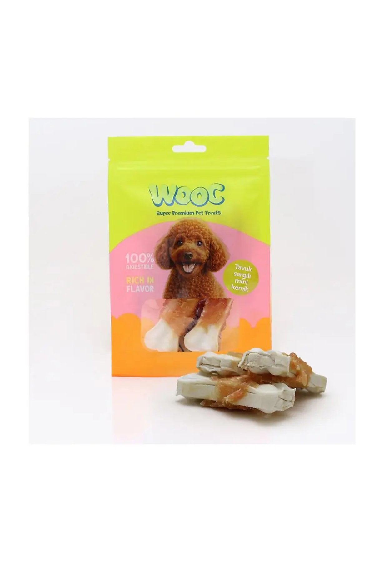 Tavuk Sargılı Mini Kemik Köpek Ödülü