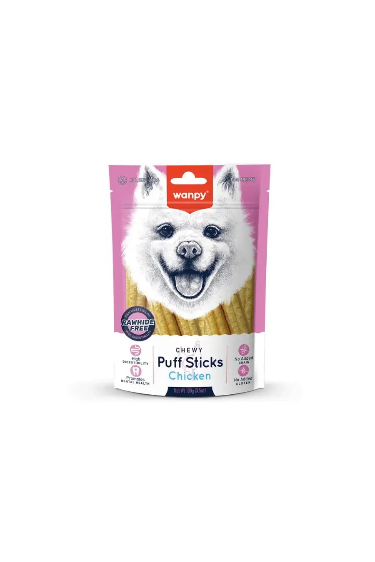 Tahılsız Tavuklu Köpek Çiğneme Ödülü 100 Gr