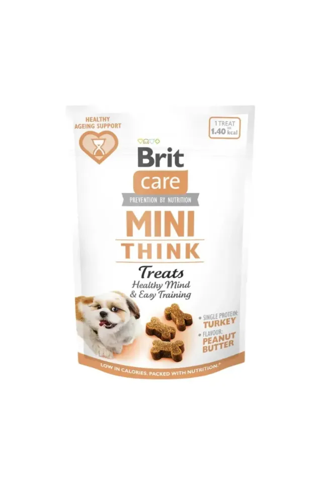 Mini Treats Think Hindili Yarı Nemli Küçük Irk Köpek Ödül Maması 50 Gr 50 Gr