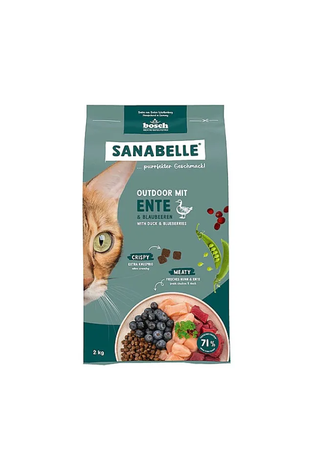 Outdoor Ördek Etli Yetişkin Kuru Kedi Maması 2 Kg