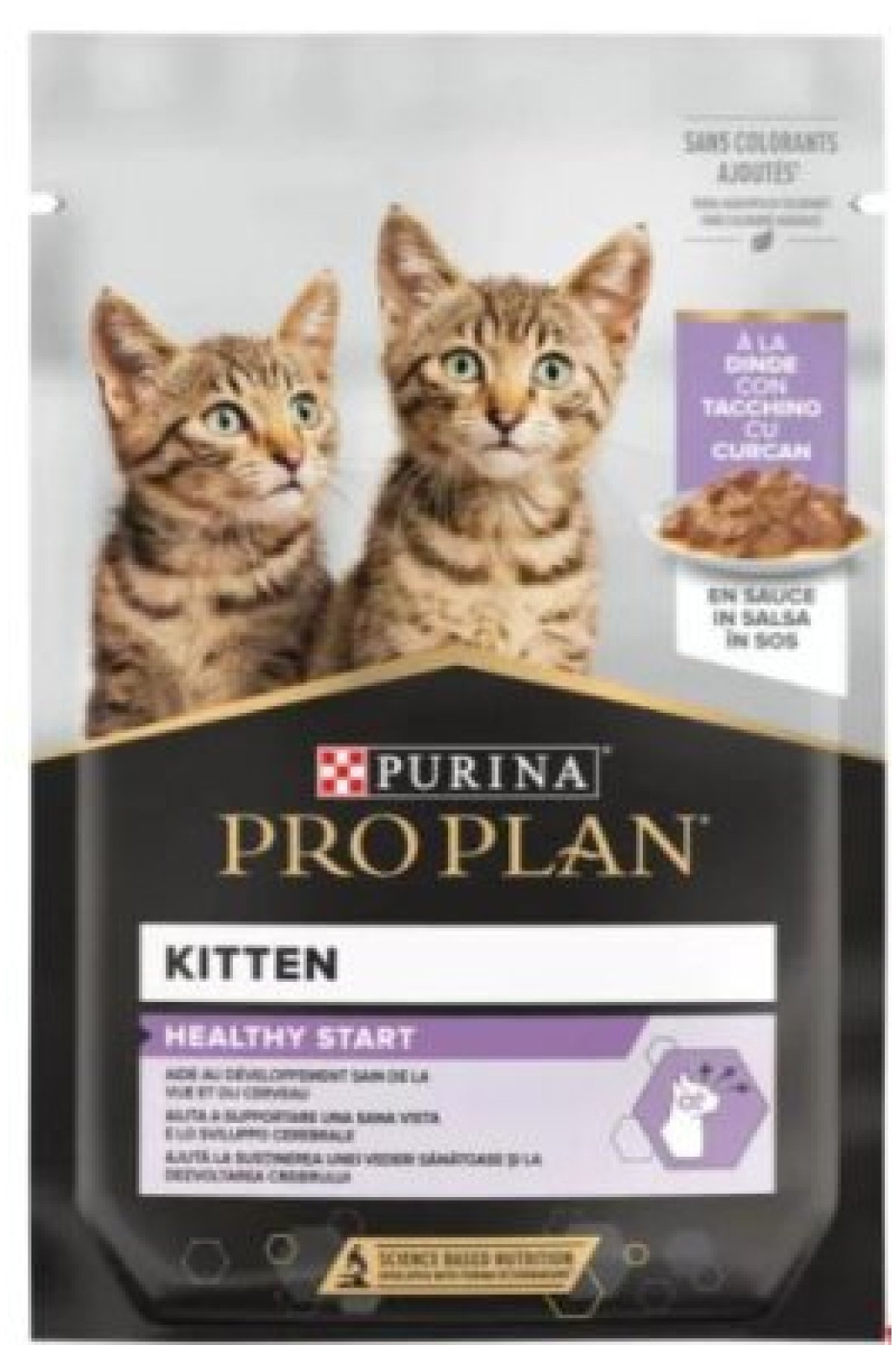 Pouch Sos İçinde Hindili Yavru Kedi Konservesi 85 Gr x 10 Adet