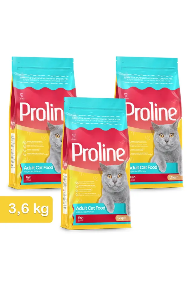 Balıklı Yetişkin Kedi Maması 1,2 Kg x 3 Adet