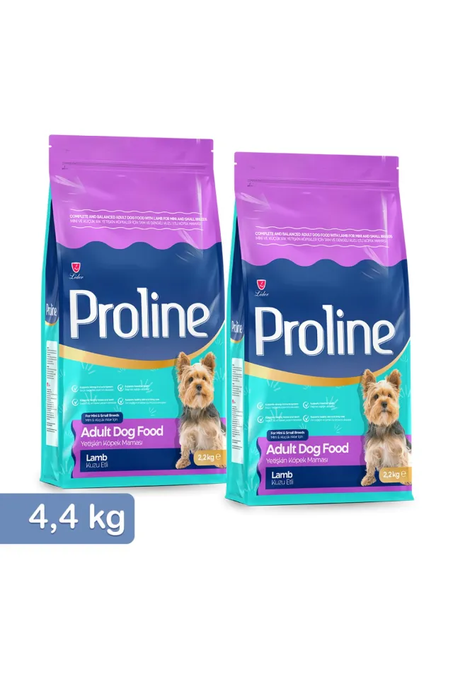Mini ve Küçük Irk Yetişkin Köpekler Kuzu Etli & Pirinçli Köpek Maması 2,2 Kg x 2 Adet