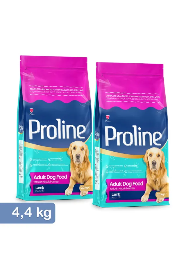 Kuzu Etli Yetişkin Köpek Maması 2,2 Kg x 2 Adet