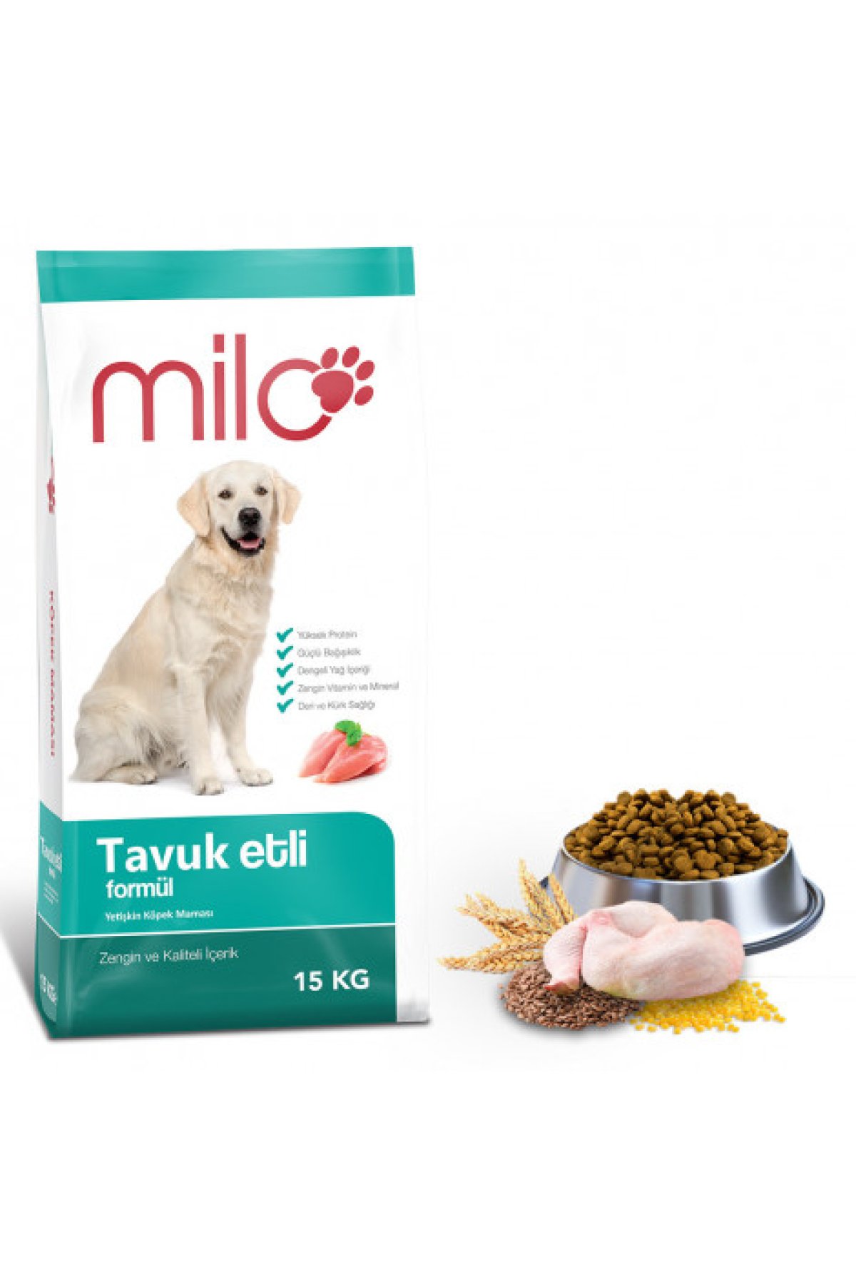 Tavuklu Yetişkin Köpek Maması 15 Kg