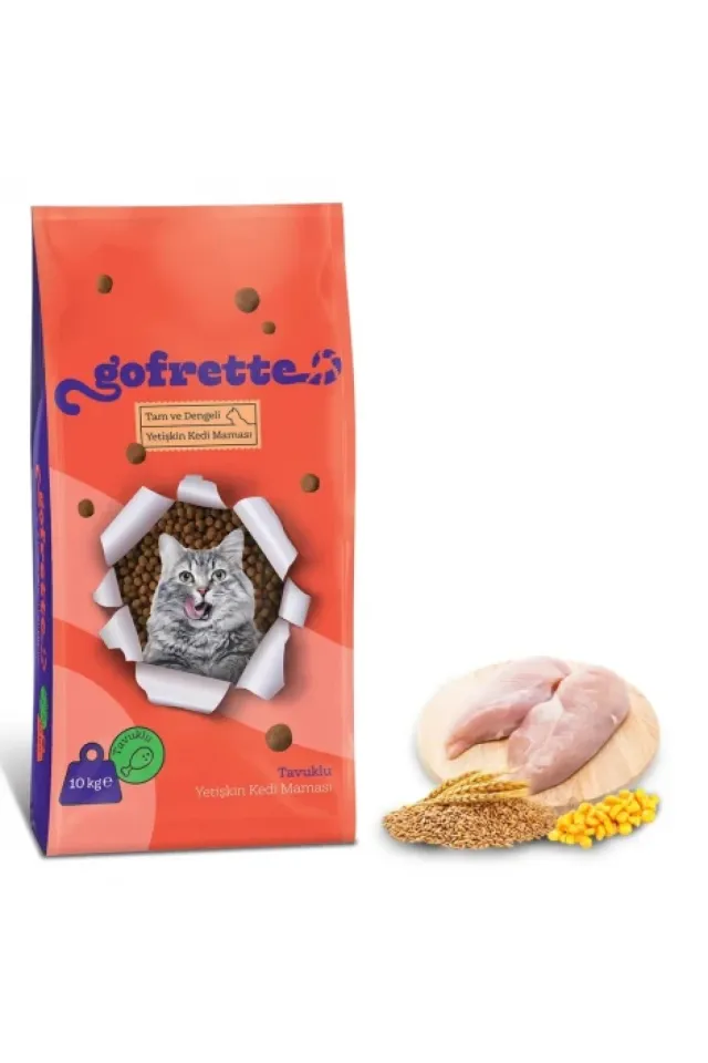 Tavuklu Yetişkin Kedi Maması 10 Kg