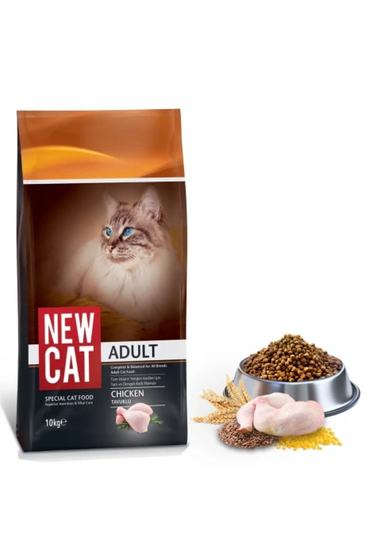 Tavuklu Yetişkin Kedi Maması 10 Kg