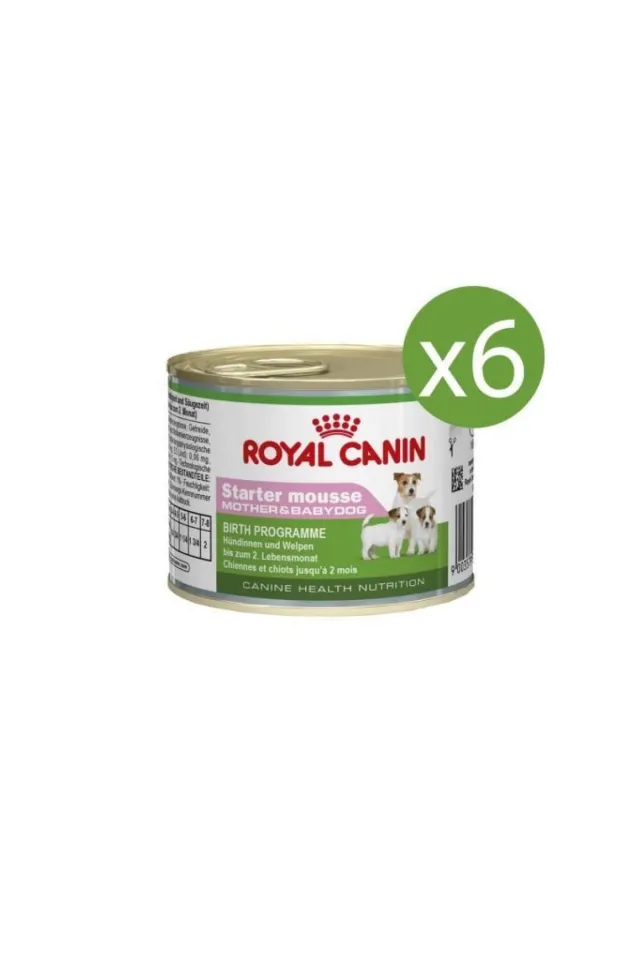 Starter Mousse Mother Babydog Yavru Köpek Konservesi 195 Gr x 6