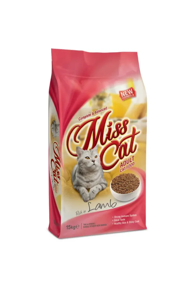 Kuzu Etli Yetişkin Kedi Maması 15 Kg