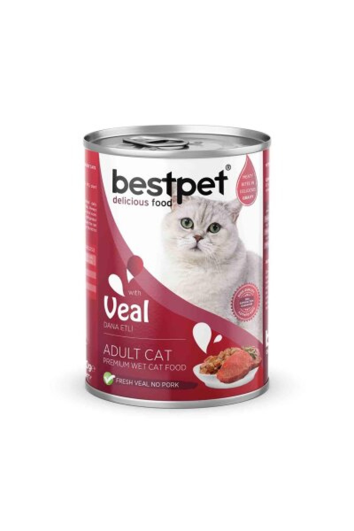 Dana Etli Yetişkin Kedi Konservesi 400 gr