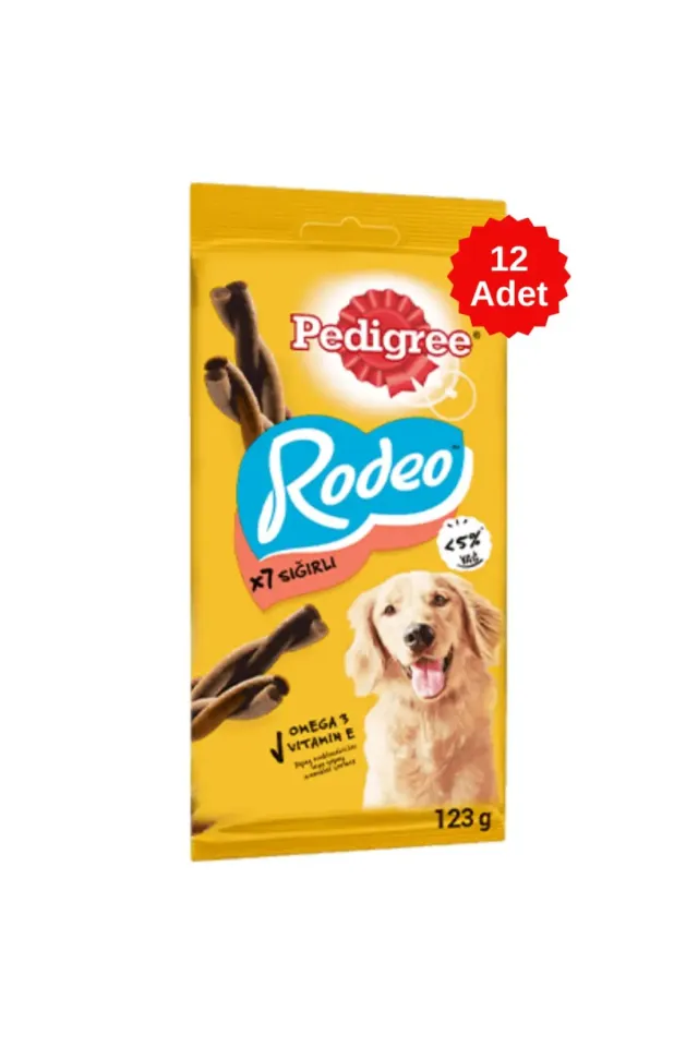 Rodeo Biftekli Köpek Ödülü 7 Li 123 Gr 12 Adet