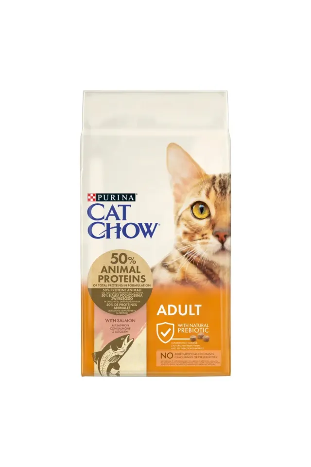 Somonlu Ve Ton Balıklı Yetişkin Kedi Maması 15 kg