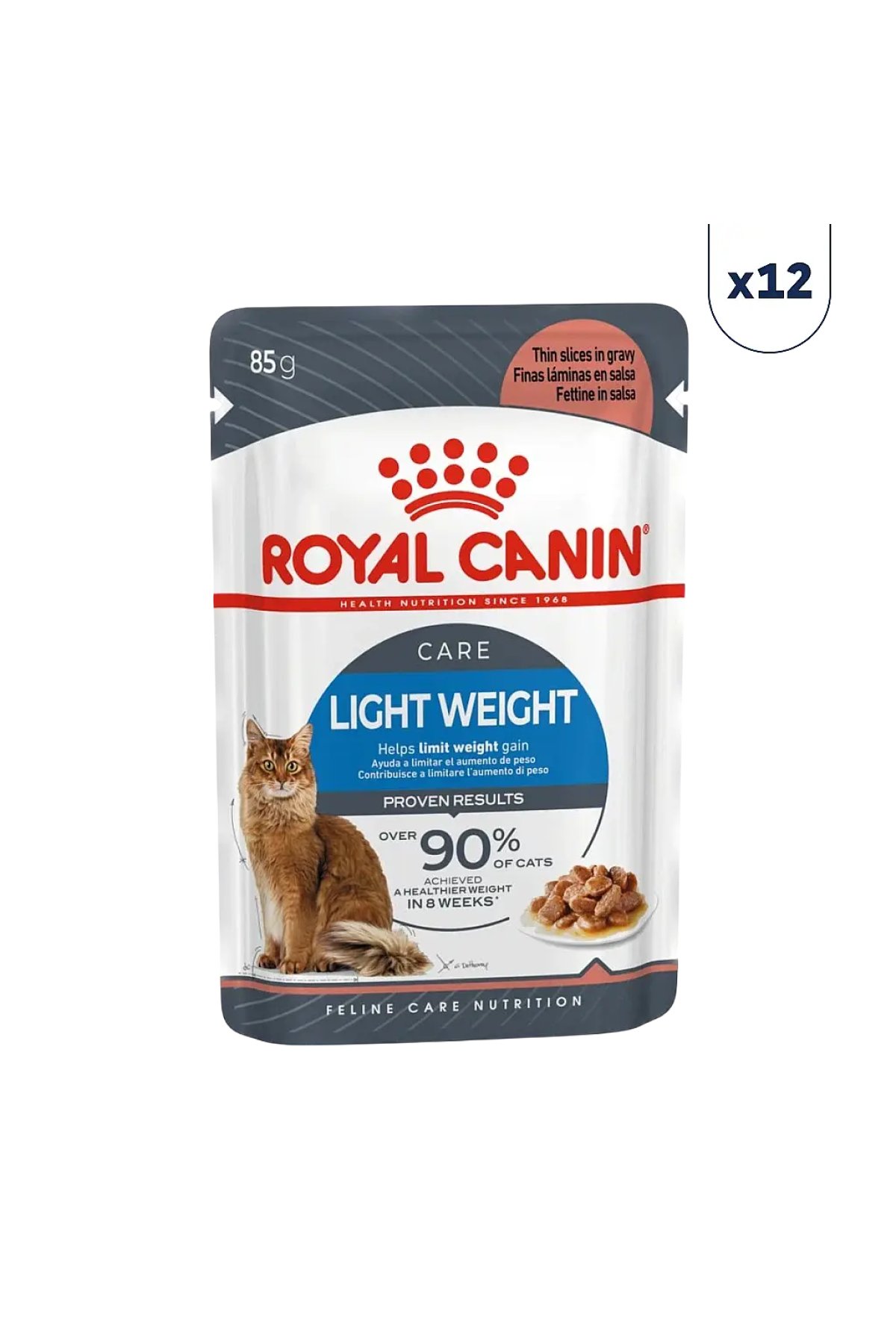 Light Weight Sos İçinde Yetişkin Kedi Konservesi 85 gr 12'li