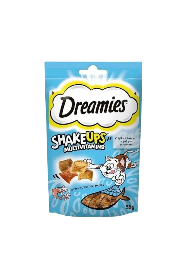 ShakeUps Seafood Balıklı ve Karidesli Kedi Ödül Bisküvisi 60 gr