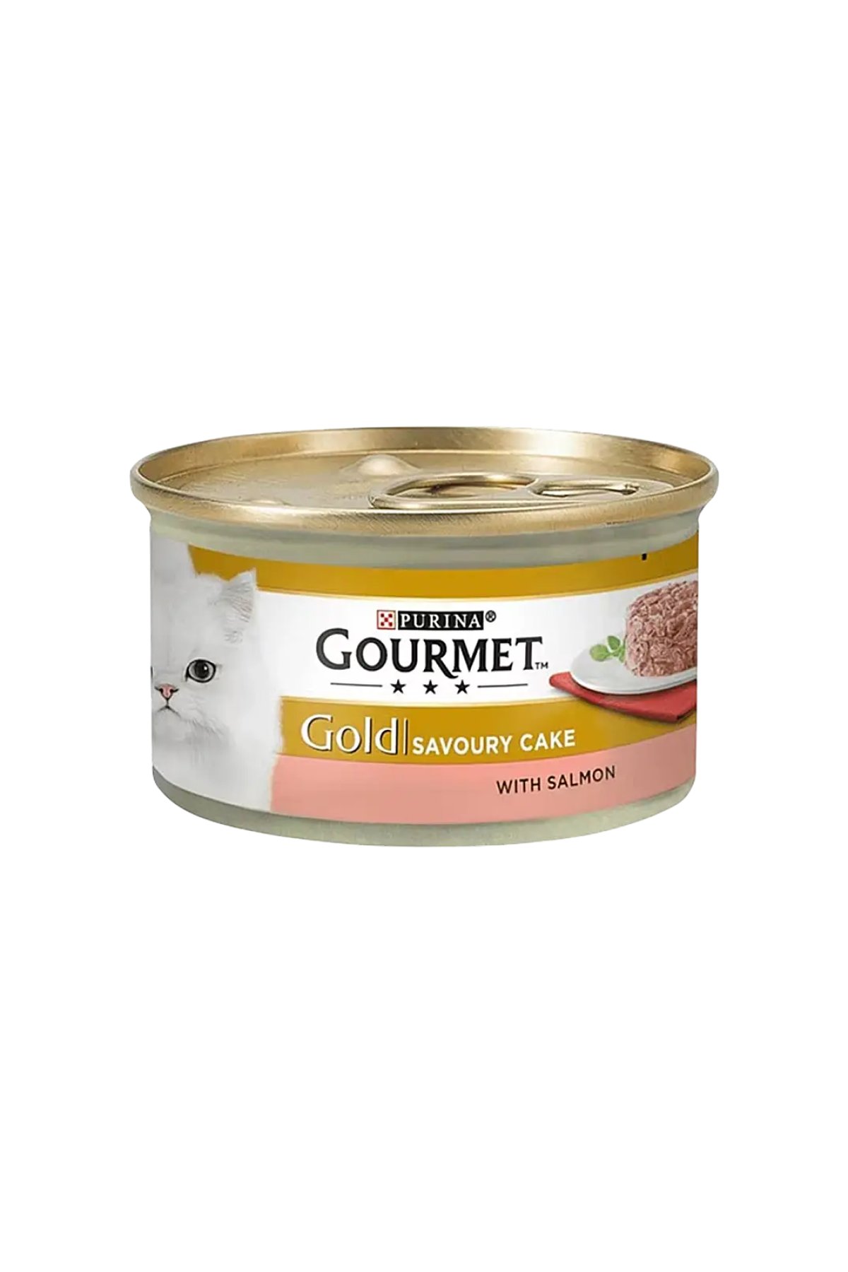 Gold Kıyılmış Somonlu Kedi Konservesi 85 gr