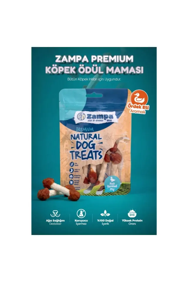 Ördek Etli Dambıl  Köpek Ödülü 75 Gr
