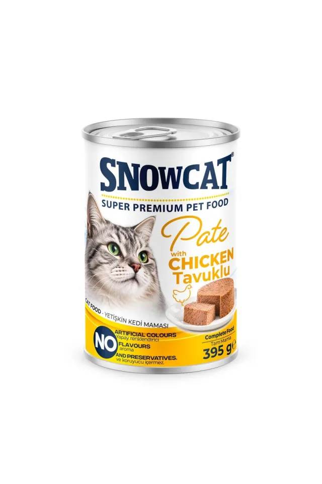 Premium Kıyılmış Tavuk Etli Kedi Konservesi 395 Gr