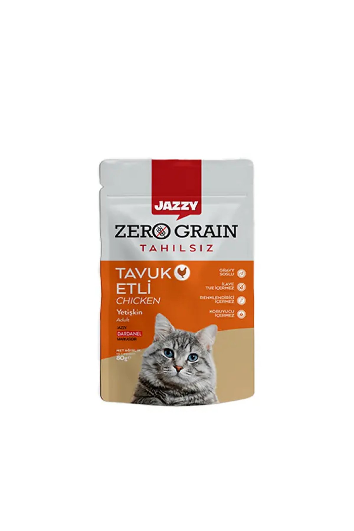 Tavuk Etli Kedi Yaş Maması 80gr