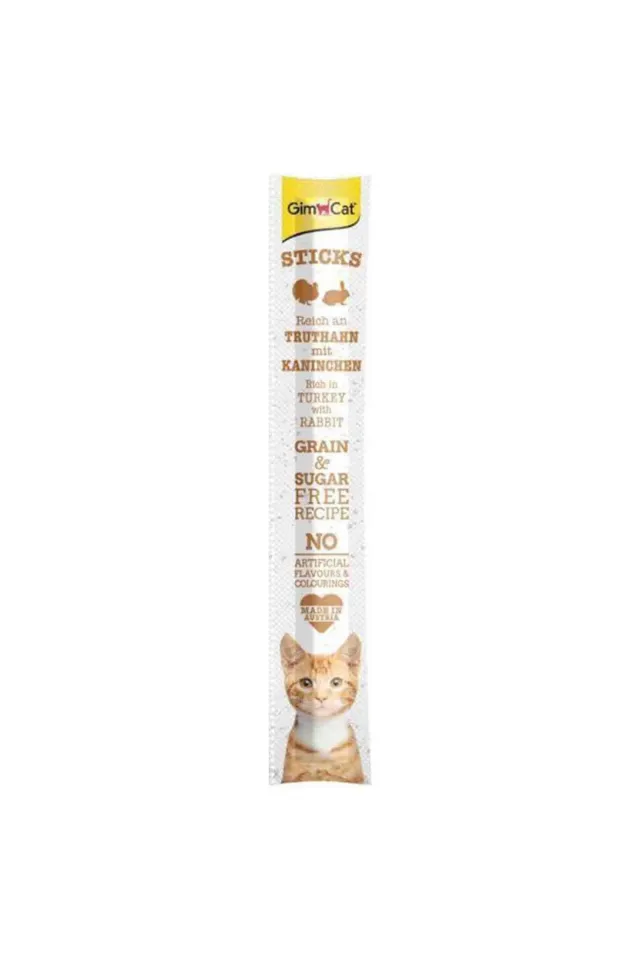 Sticks Hindili Ve Tavşanlı Çubuk Kedi Ödülü 5 g (1 Adet)