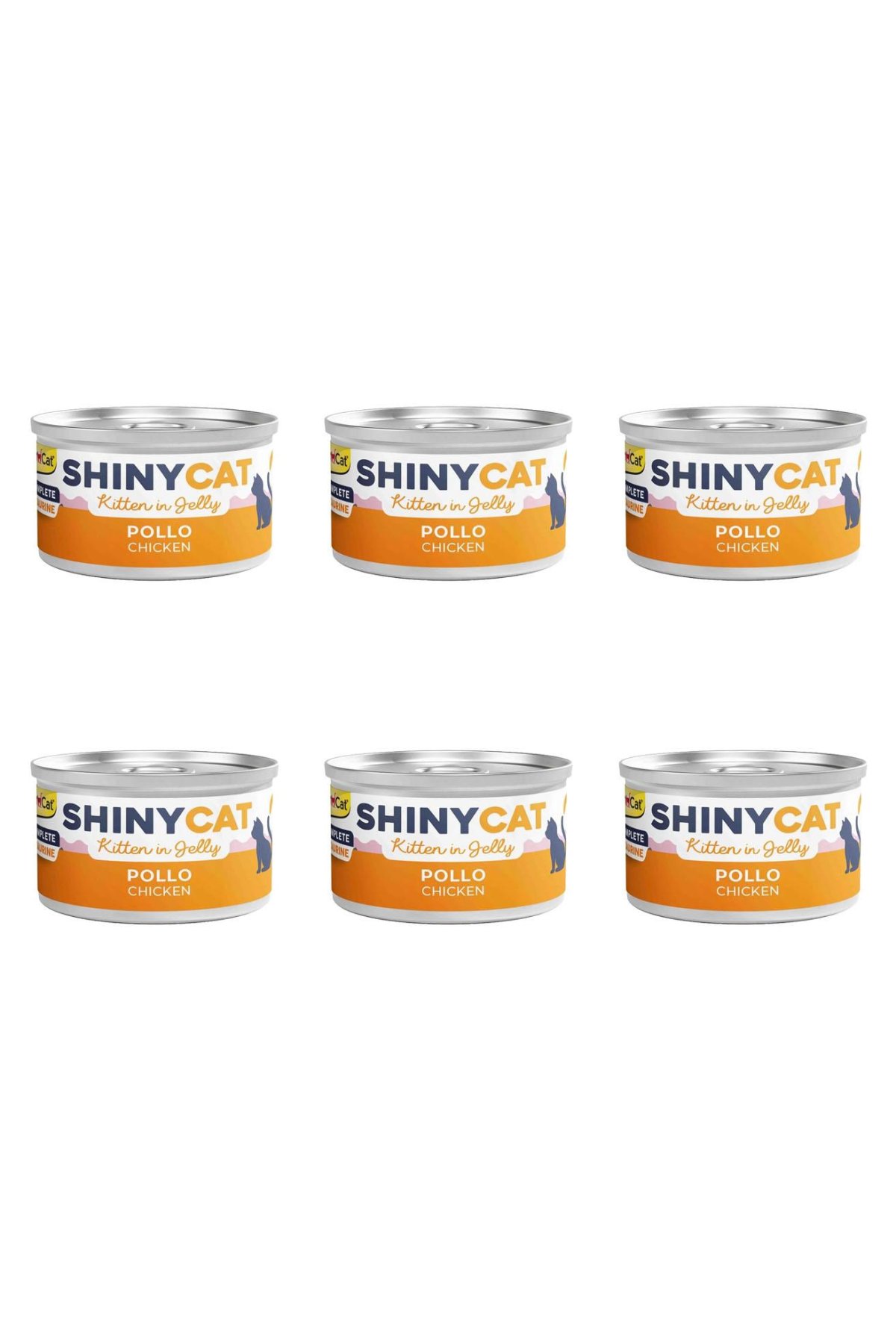 Shinycat Tavuklu Konserve Yavru Kedi Maması 70 Gr (6 Adet)
