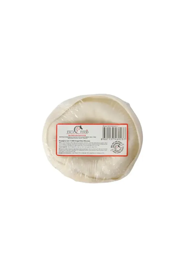 Beyaz Simit Kemik Köpek Ödülü 12,5cm 160gr